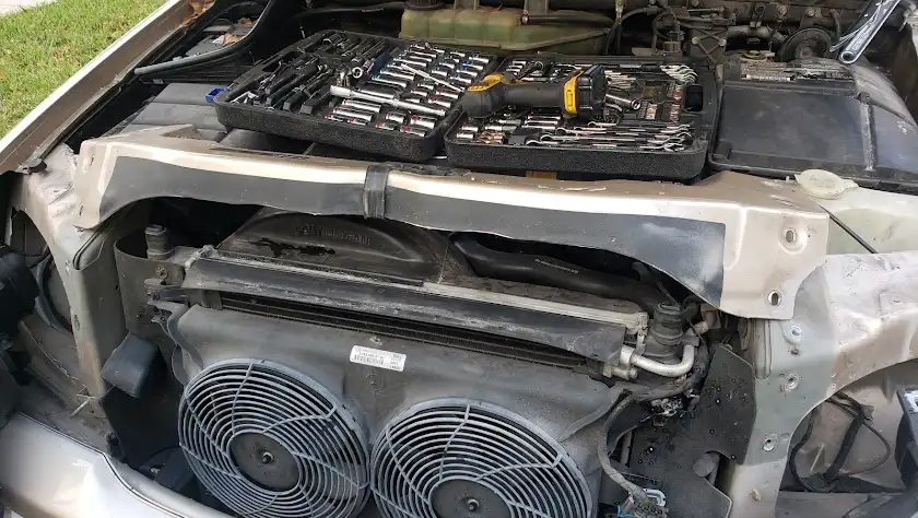 radiator fan replacement